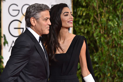 Джордж Клуни пришел на «Золотой глобус» в свадебном костюме