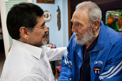 Кастро рассказал Марадоне о провале империализма в Латинской Америке
