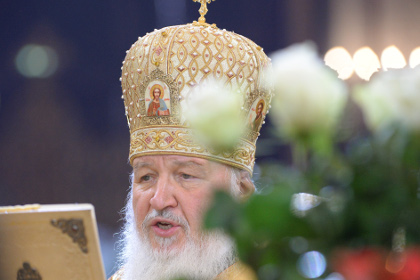 Патриарх Кирилл провел сеанс связи с космонавтами