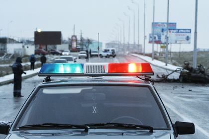 В Дагестане обстреляли автомобиль с полицейскими