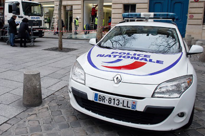 Возле резиденции Олланда сбили женщину-полицейского