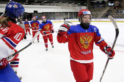 Женская молодежная сборная России впервые выиграла медали ЧМ по хоккею