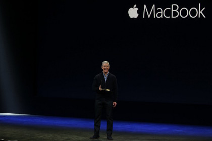 Apple представила самый тонкий Macbook с Retina-дисплеем