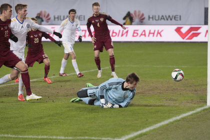 Сборная России второй раз подряд сыграла без забитых мячей