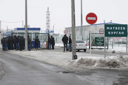 Украина прекратила малое пограничное движение с Россией