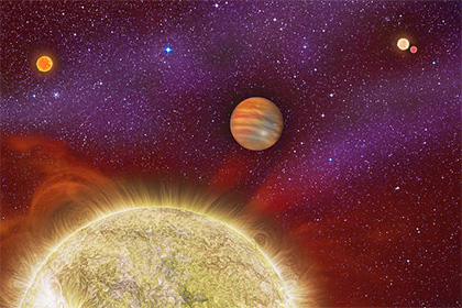 Вокруг экзопланеты нашли четвертую звезду