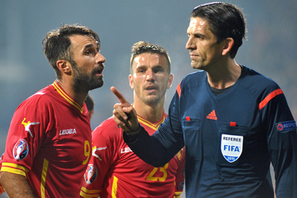 Черногории засчитано техническое поражение в матче с Россией