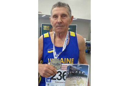 Луганский пенсионер признан лучшим легкоатлетом месяца на Украине