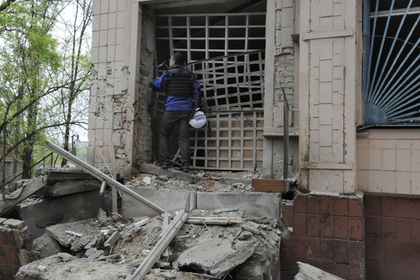 В двух районах Донецка от обстрела пострадало 350 домов
