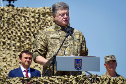 Порошенко пообещал оставить в Донбассе русский язык