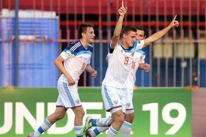 Сборная России по футболу обыграла Испанию на юношеском чемпионате Европы