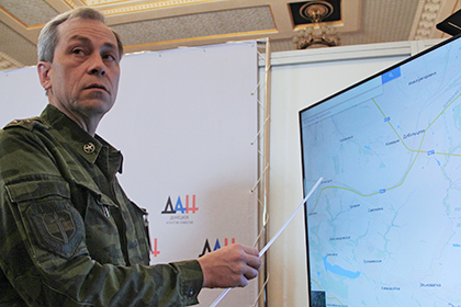 Басурин сообщил об отбитой атаке украинских силовиков в районе Белой Каменки