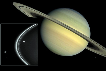 Возникновение F-кольца Сатурна объяснили столкновением Прометея и Пандоры