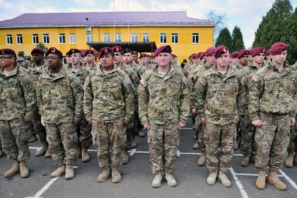 Эстония и США начали учения возле границы с Россией