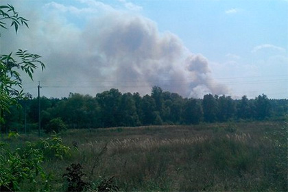 Пожар под Киевом объявили попыткой расшатать ситуацию на Украине