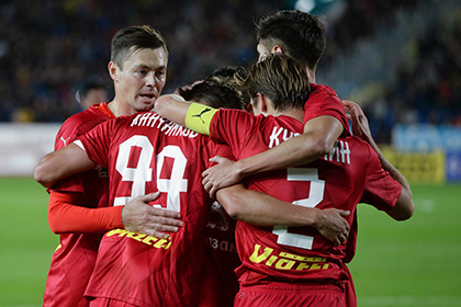 «Рубин» начал групповой турнир Лиги Европы с поражения от швейцарского «Сьона»