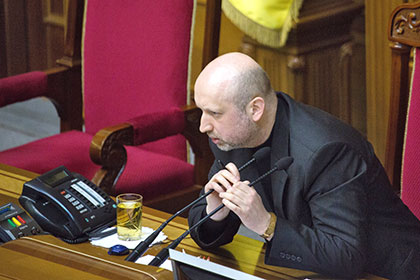 Турчинов отказался признавать местные выборы в Донбассе