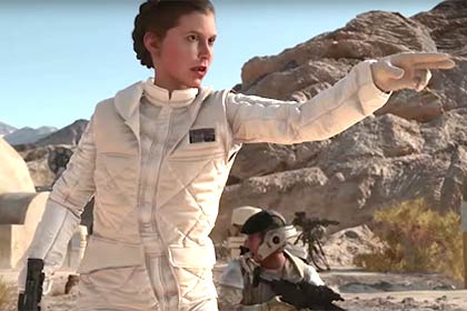 Хана Соло и принцессу Лейю показали в новом трейлере Star Wars Battlefront