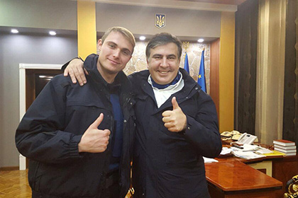 Саакашвили принял участие в ночном патрулировании Одессы