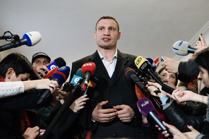 Экзит-поллы предсказали победу Кличко на выборах мэра Киева
