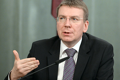 Глава МИД Латвии сравнил визит российского ансамбля с военным вторжением
