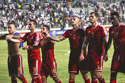 Рейтинг ФИФА впервые возглавила сборная Бельгии