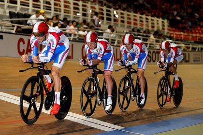 Россияне завоевали три золотые медали на этапе Кубка мира по велоспорту на треке