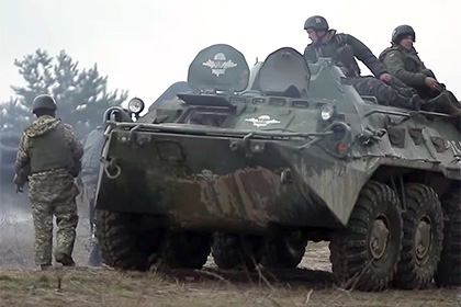 Украинские десантники провели учения вблизи Крыма