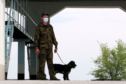 Двоих жителей Казахстана оштрафовали за неуважение к служебной собаке
