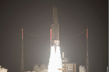 Ракета Ariane 5 стартовала с телекоммуникационным спутником Intelsat