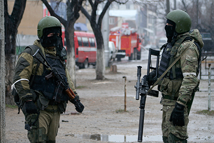 В Дагестане силовики заблокировали группу боевиков