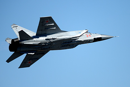 В Красноярском крае разбился перехватчик МиГ-31