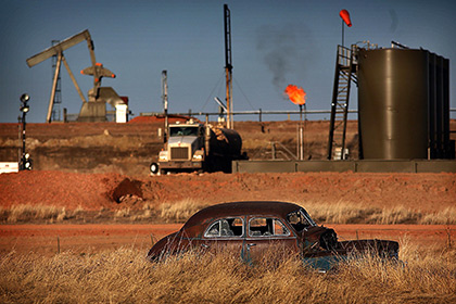 В Северной Дакоте цена на нефть упала ниже нуля