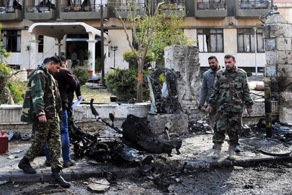 На юге Дамаска произошла серия взрывов
