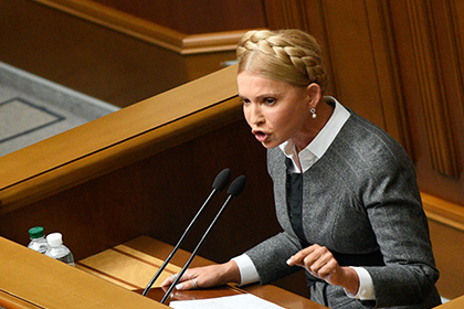 Тимошенко призвала изменить форму правления на Украине