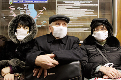 В Киеве началась эпидемия гриппа