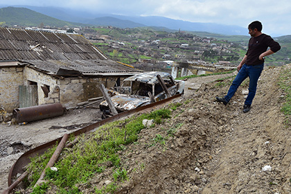 Армения обвинила Азербайджан в обстреле госграницы