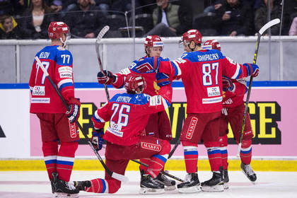 Cборная России разгромила шведов в матче Еврохоккейтура