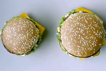 «Макдоналдс» предложил бургеры увеличенного и уменьшенного размера