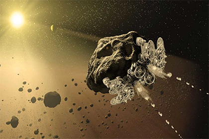 НАСА запланировало переоборудовать астероид в космический корабль