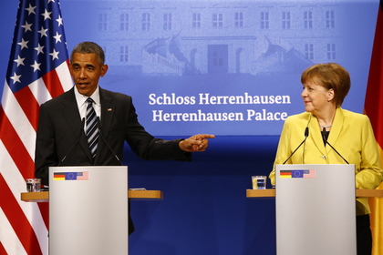 Обама поддержал позицию Меркель в вопросе приема беженцев