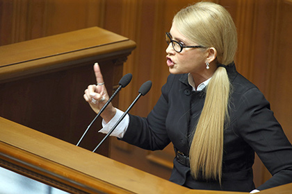 Тимошенко обвинила Порошенко в олигархическом перевороте на Украине