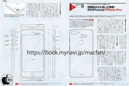 Японский журнал раскрыл название нового большого iPhone