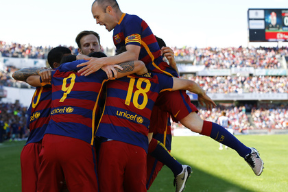 «Барселона» стала 24-кратным чемпионом Испании по футболу