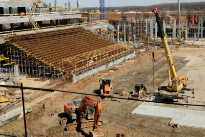 В Самаре остановилось строительство стадиона к ЧМ-2018