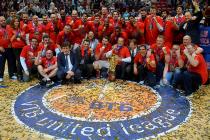 Баскетбольный ЦСКА обыграл УНИКС в Казани и стал победителем Единой лиги ВТБ
