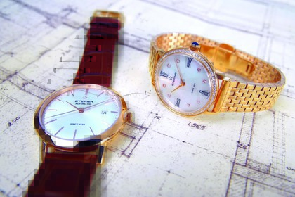 Бренд Eterna выпустил часы в стиле 60-х годов