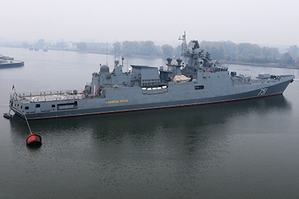 Фрегат «Адмирал Эссен» передан ВМФ России в Калининграде
