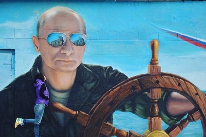 Граффити с Путиным стали популярны в Крыму