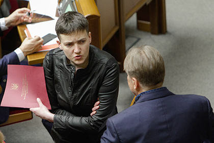 Савченко отборным матом охарактеризовала работу Рады